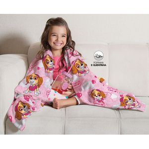 manta-cobertor-infantil-patrulha-canina-rosa